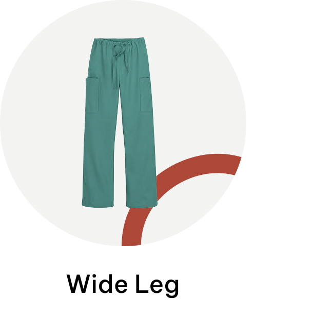 All SR Wide Leg Scrub Pant