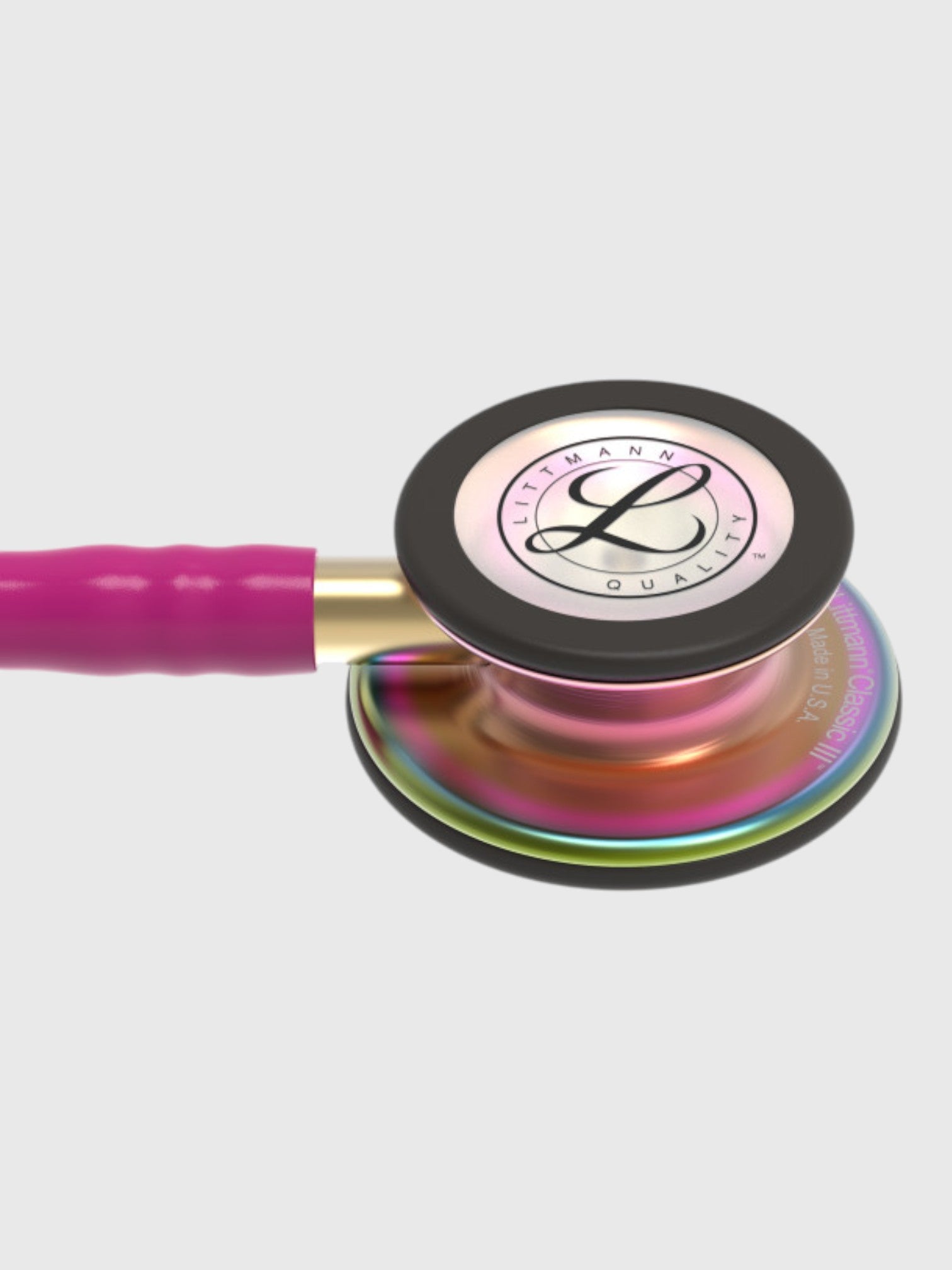 Classic III 5806 with Rainbow Finish Chestpiece and Raspberry Tube