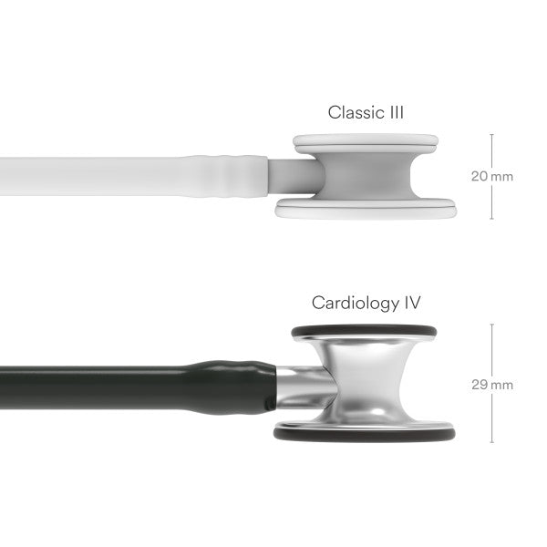 Cardiology IV 6152 with Standard Finish Chestpiece and Black Tube
