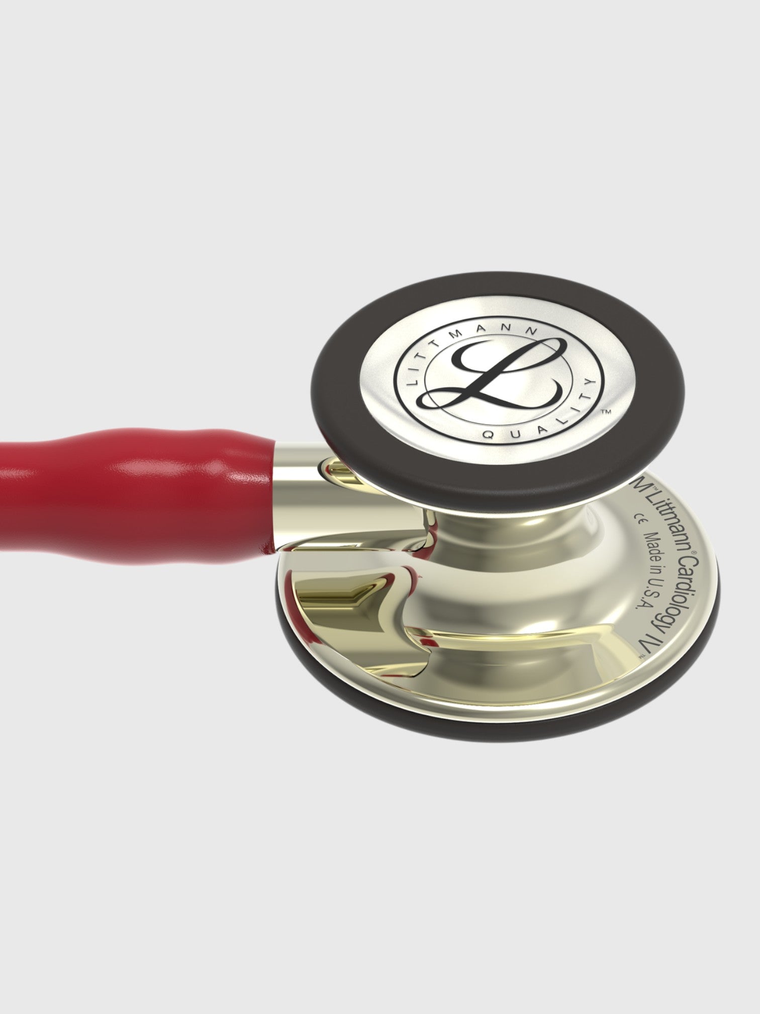Cardiology IV 6176 with Champagne Finish Chestpiece and Burgundy Tube