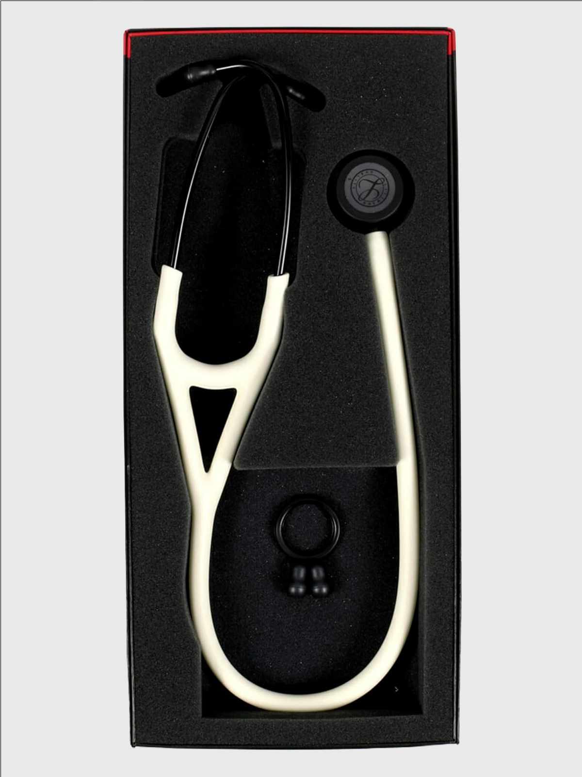 Cardiology IV 6186C with Black Finish Chestpeice and Satin Finish Tube