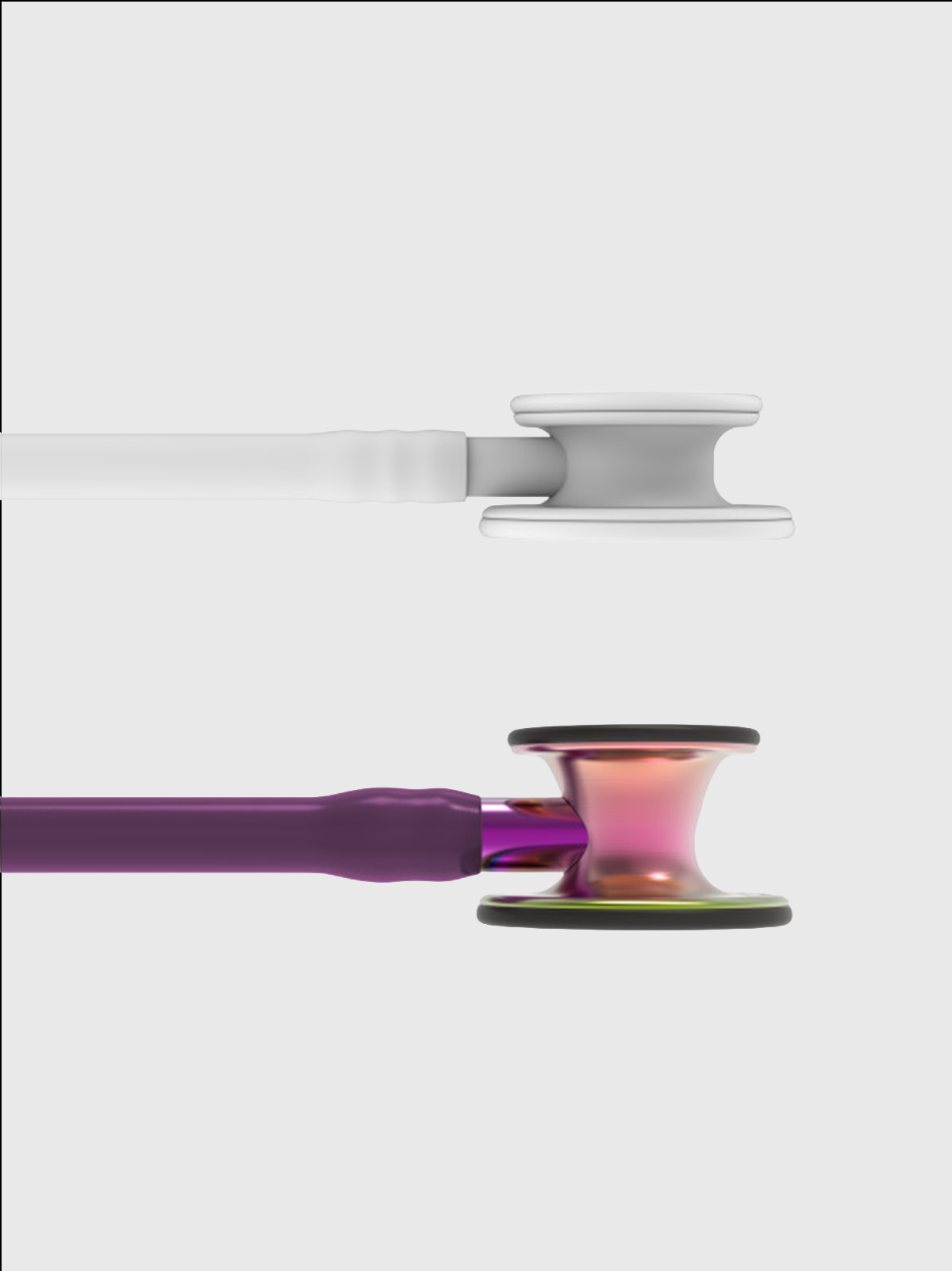 Cardiology IV 6205 with High Rainbow Finish Chestpiece, Plum Tube and Violet Stem