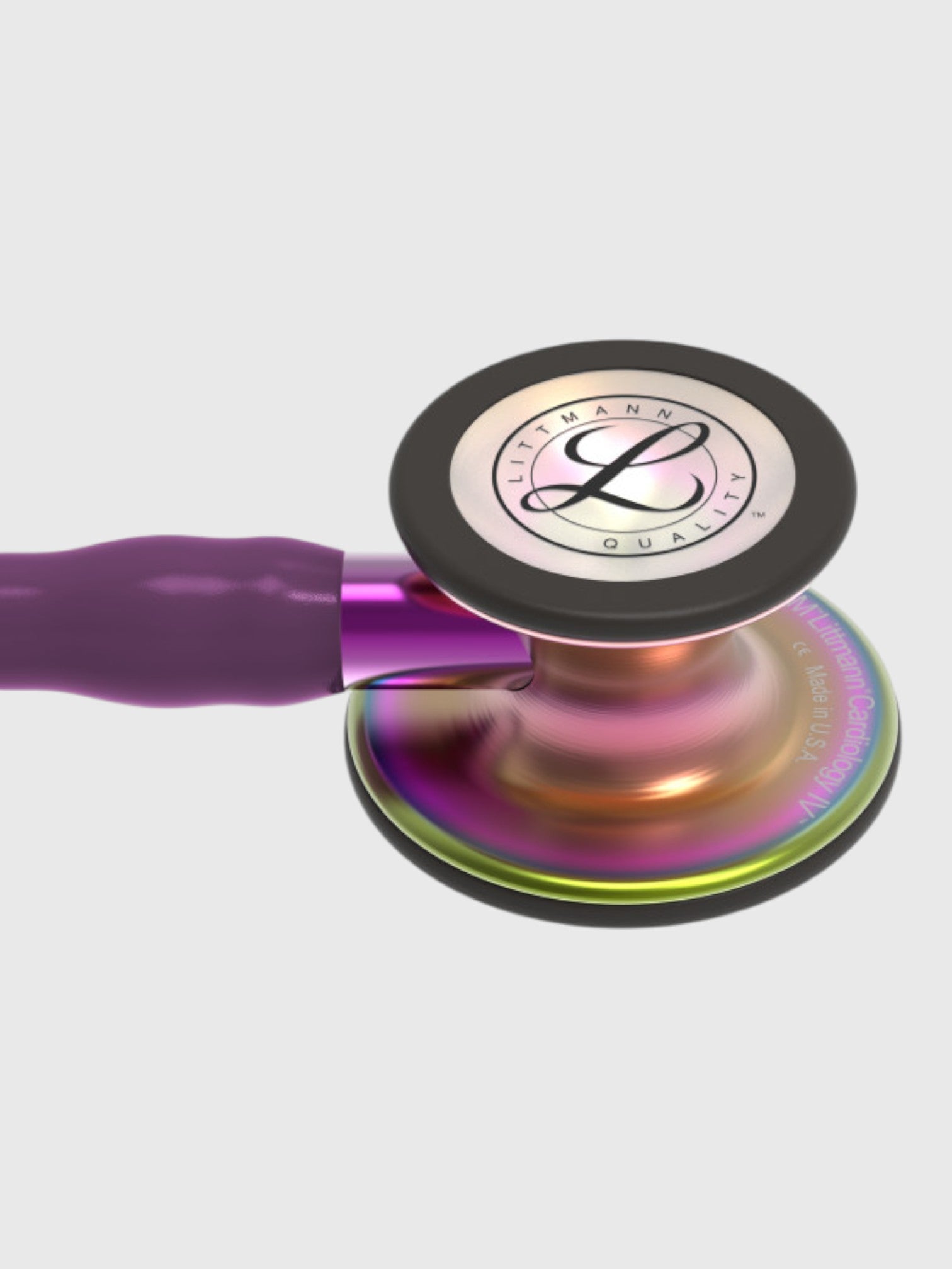 Cardiology IV 6205 with High Rainbow Finish Chestpiece, Plum Tube and Violet Stem