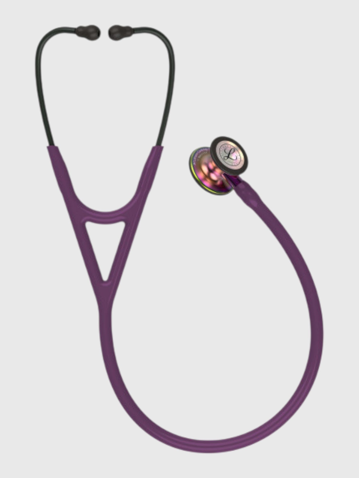 Cardiology IV 6205 with High Rainbow Finish Chestpiece, Plum Tube and Violet Stem