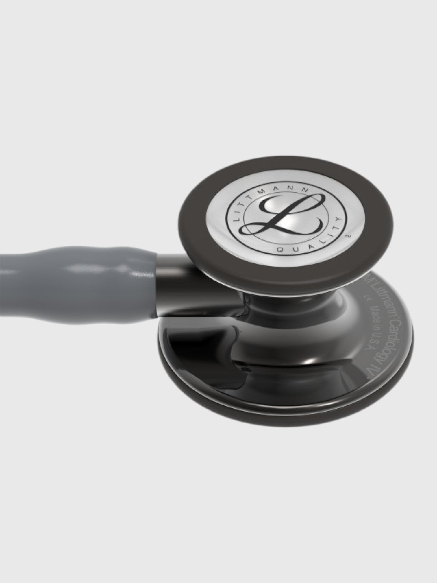 Cardiology IV 6238 with High Polish Smoke Finish Chestpiece, Grey Tube and Smoke Stem
