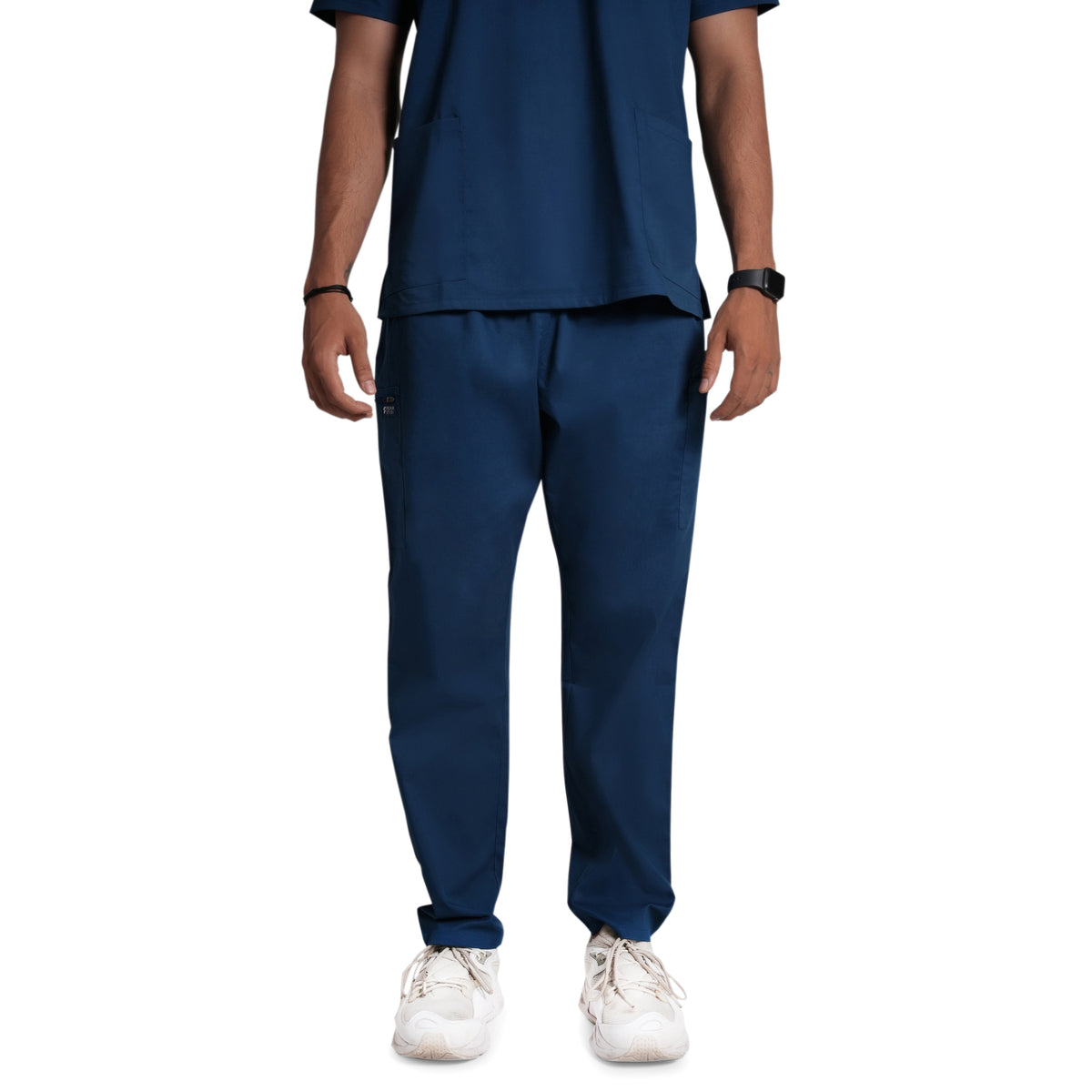 Scrub Pant - Men's Cotton 4 Pockets#Color_Air Blue