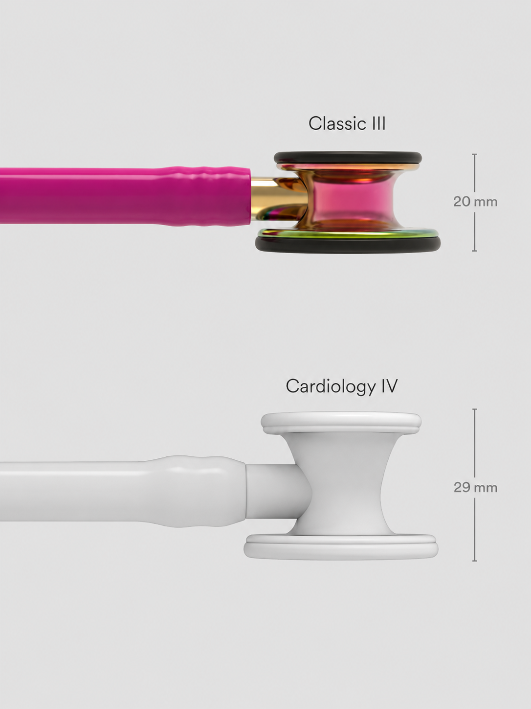 Classic III 5806 with Rainbow Finish Chestpiece and Raspberry Tube