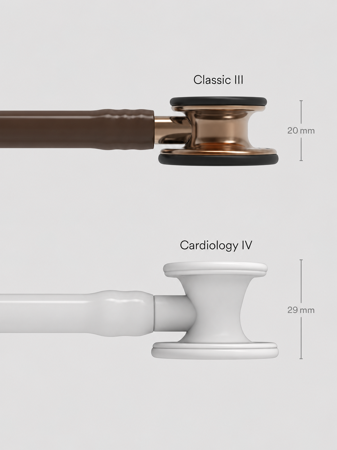 Classic III 5809 with Copper Finish Chestpiece and Chocolate Tube