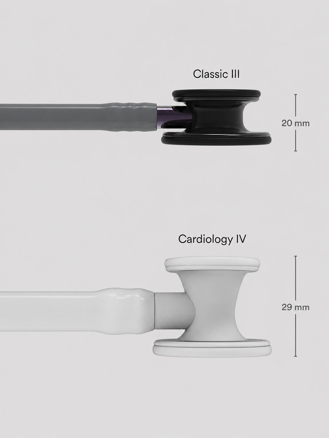 Classic III 5873 with Smoke Finish Chestpiece and Grey Tube