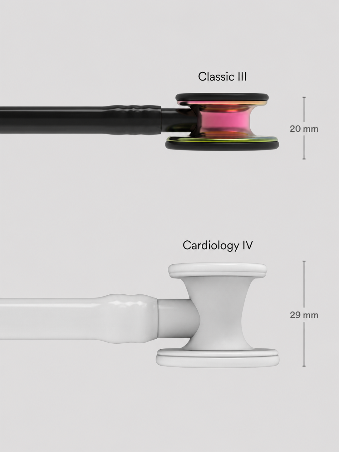 Classic III 5870 with Rainbow Finish Chestpiece, Black Tube and Stem