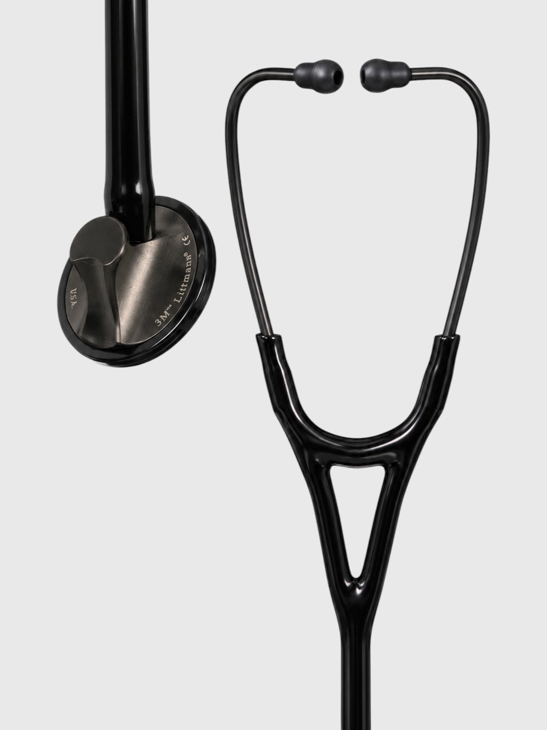 Master Cardiology 2176 with Smoke Finish Chestpiece and Black Tube