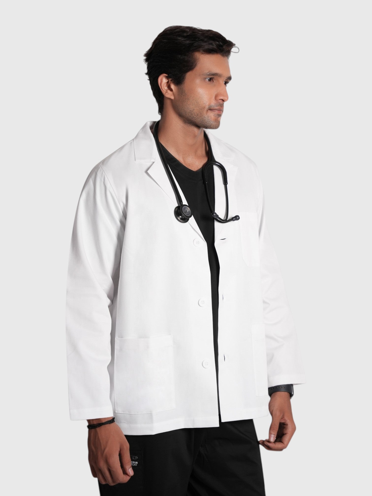 Men's Short Labcoat with Long Sleeve