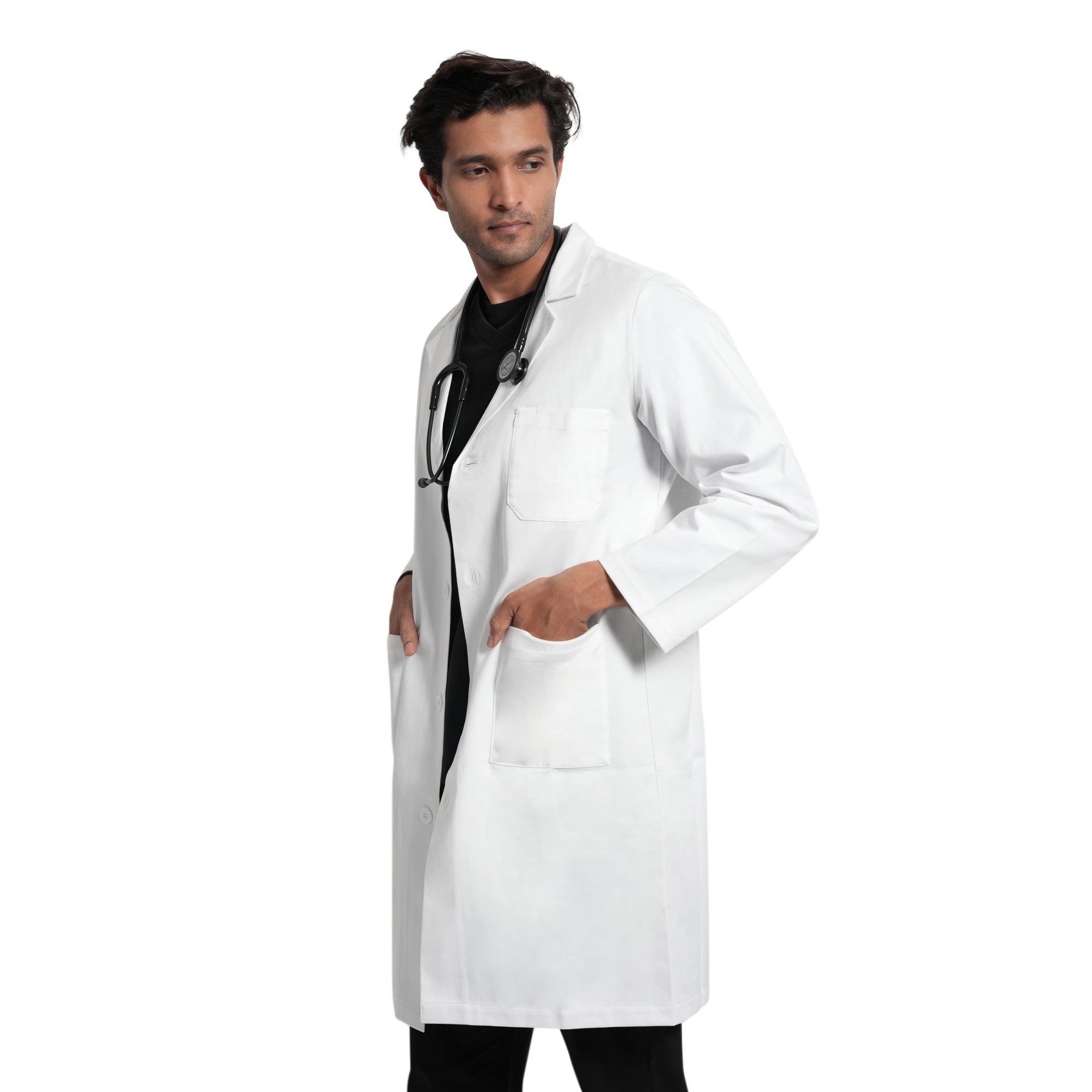 Men's Long Labcoat with Long Sleeve