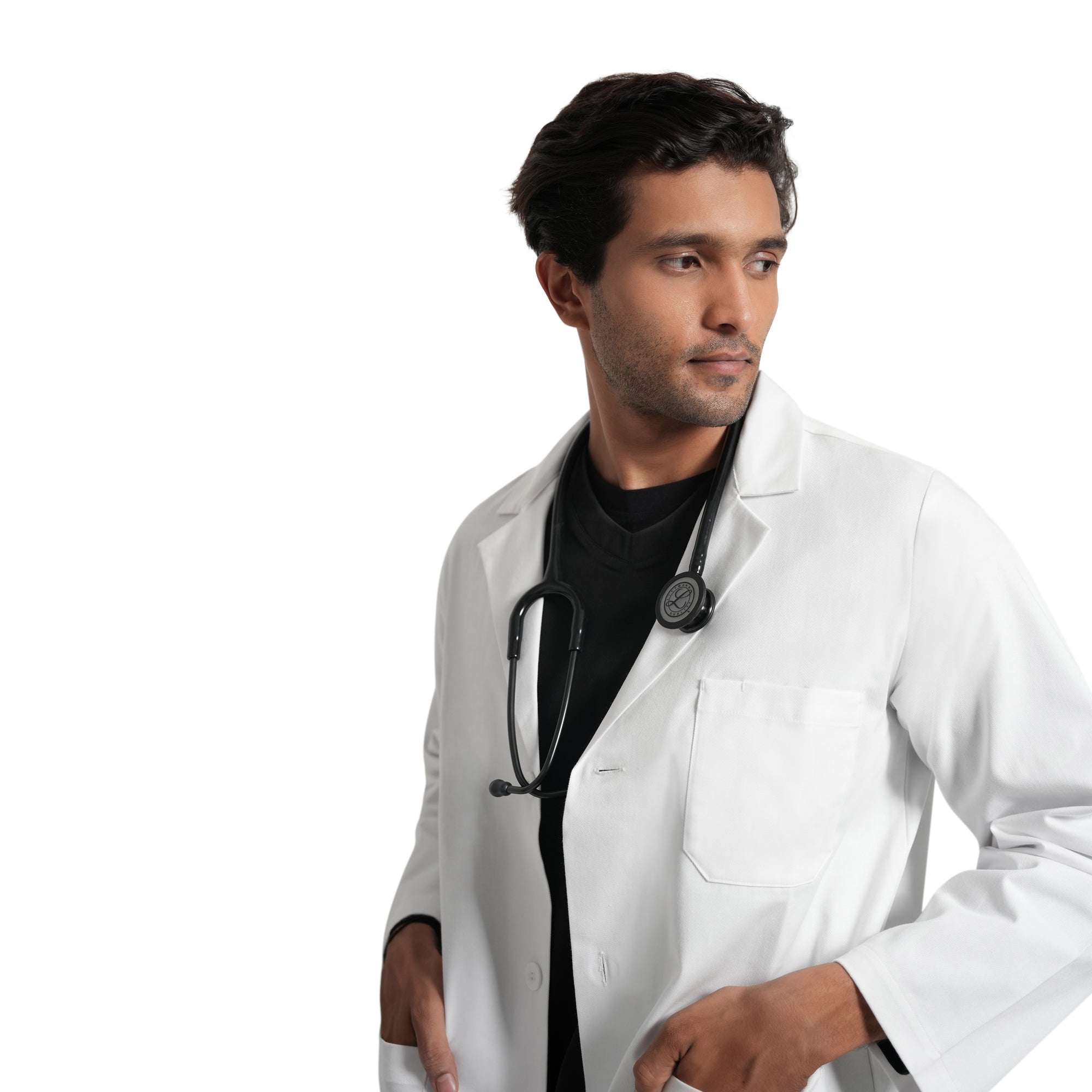 Men's Long Labcoat with Long Sleeve