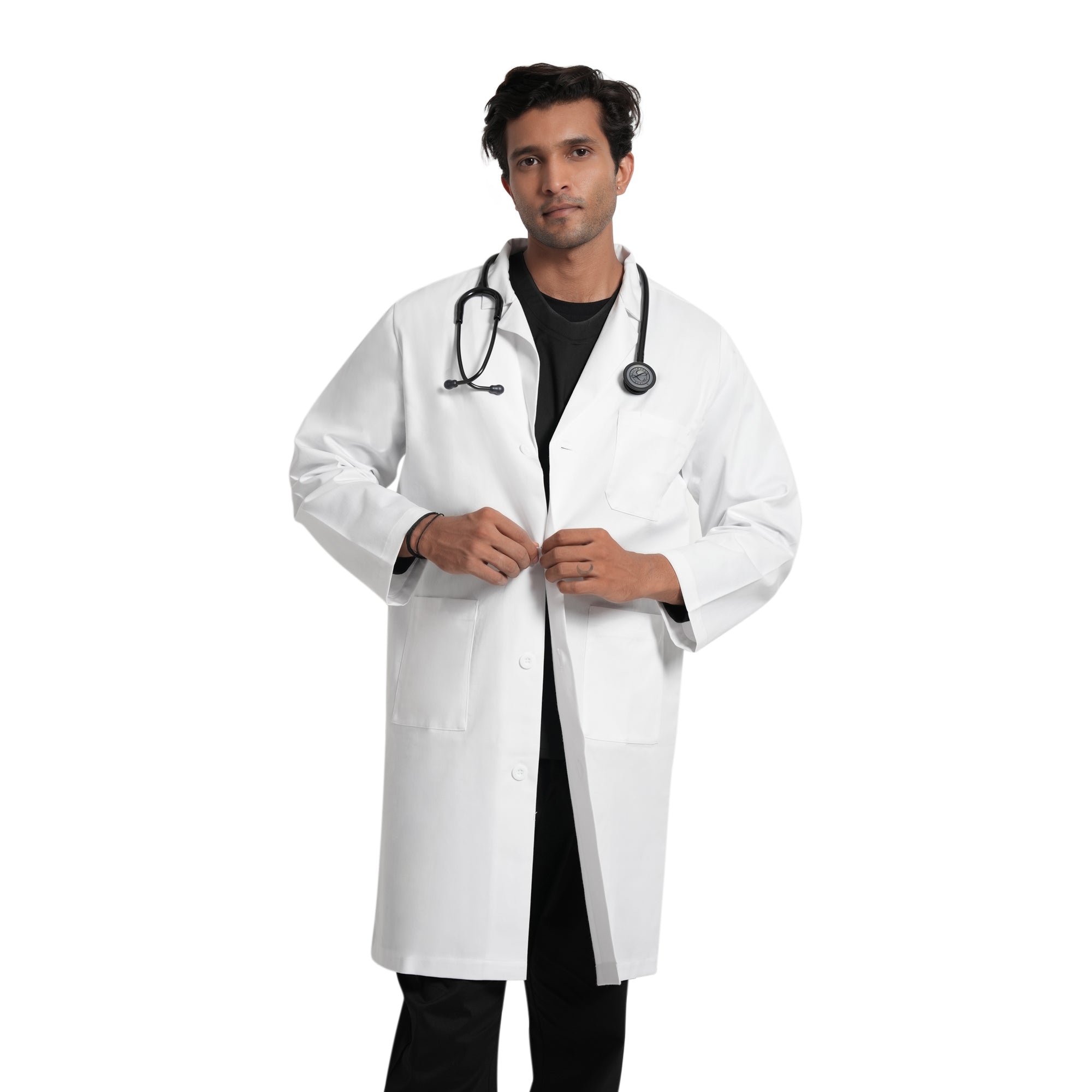 Men's Long Labcoat with Long Sleeve