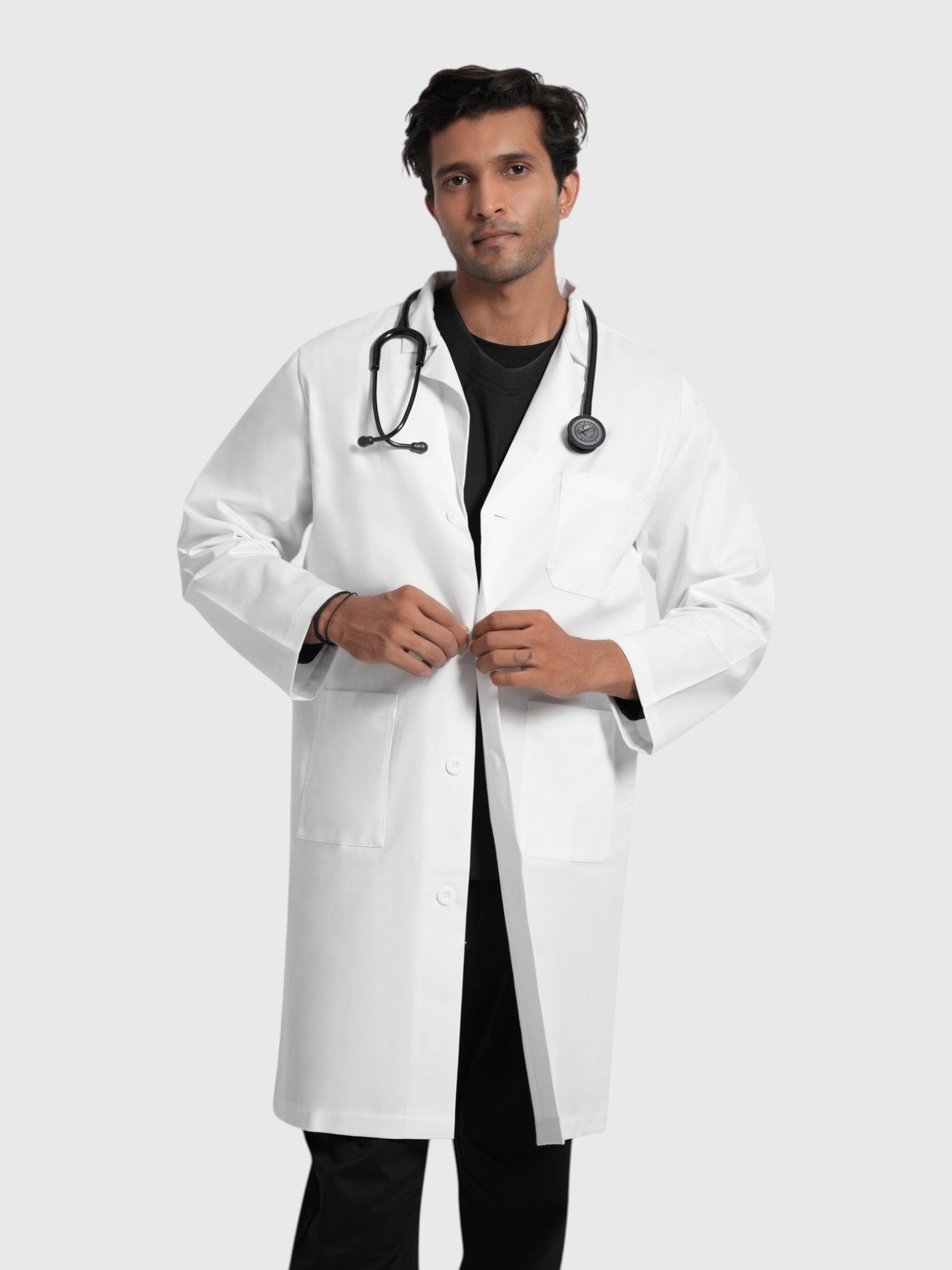 Men's Long Labcoat with Long Sleeve