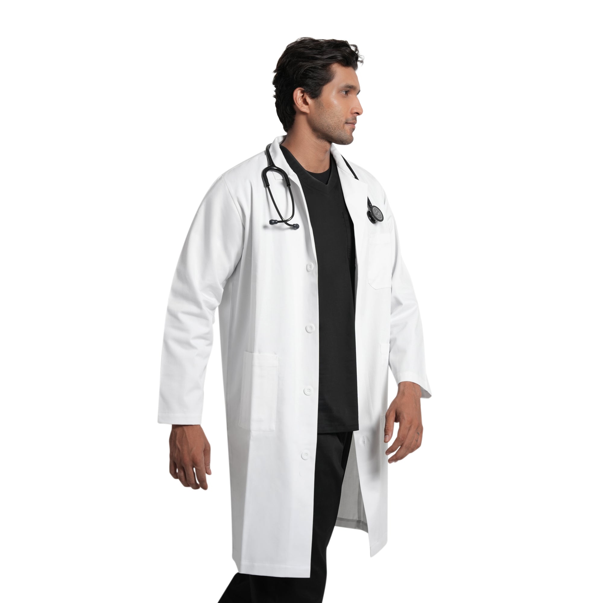 Men's Long Labcoat with Long Sleeve