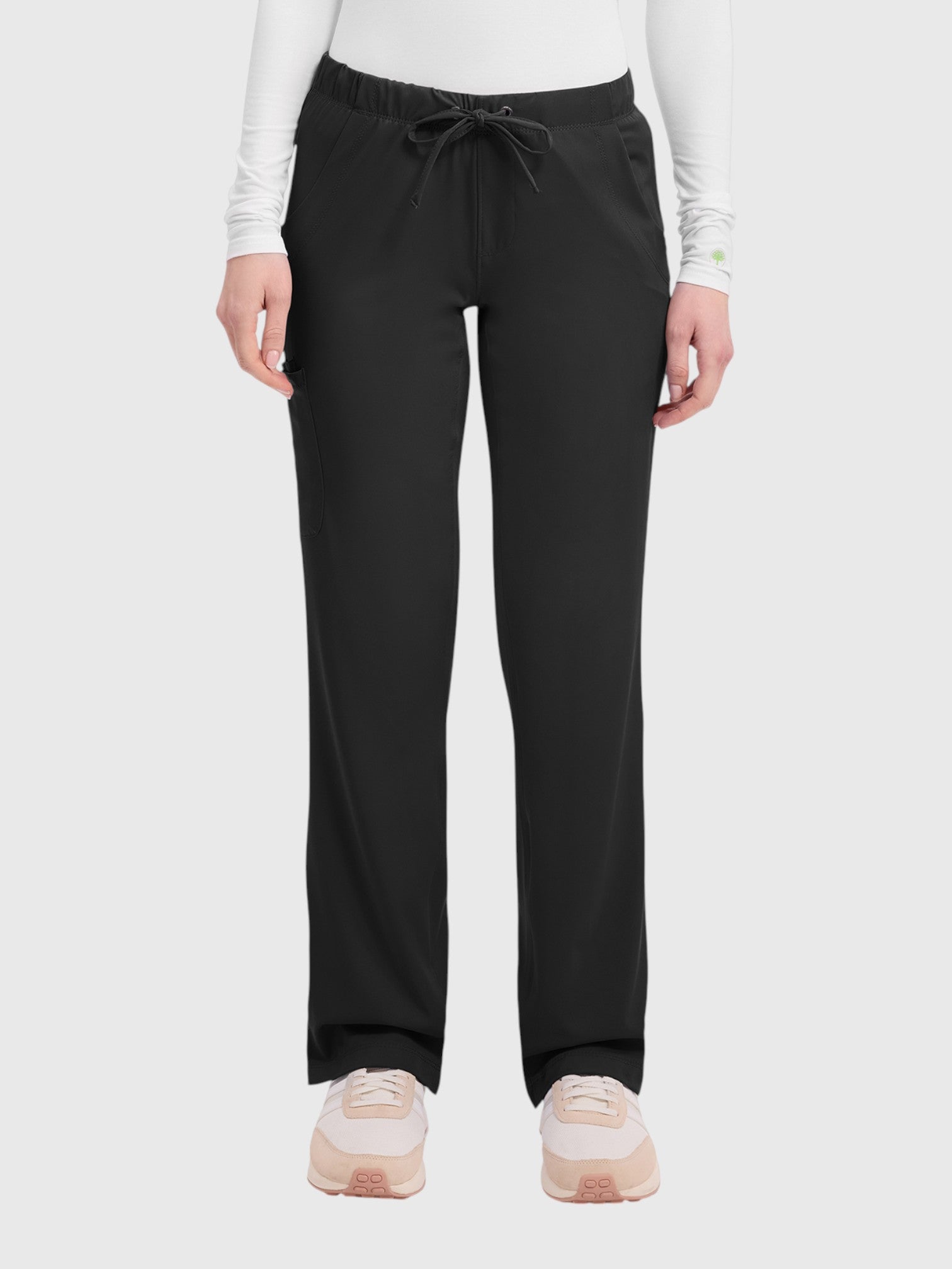Cargo 6 Pocket Women’s Scrub Pant#Color_Black