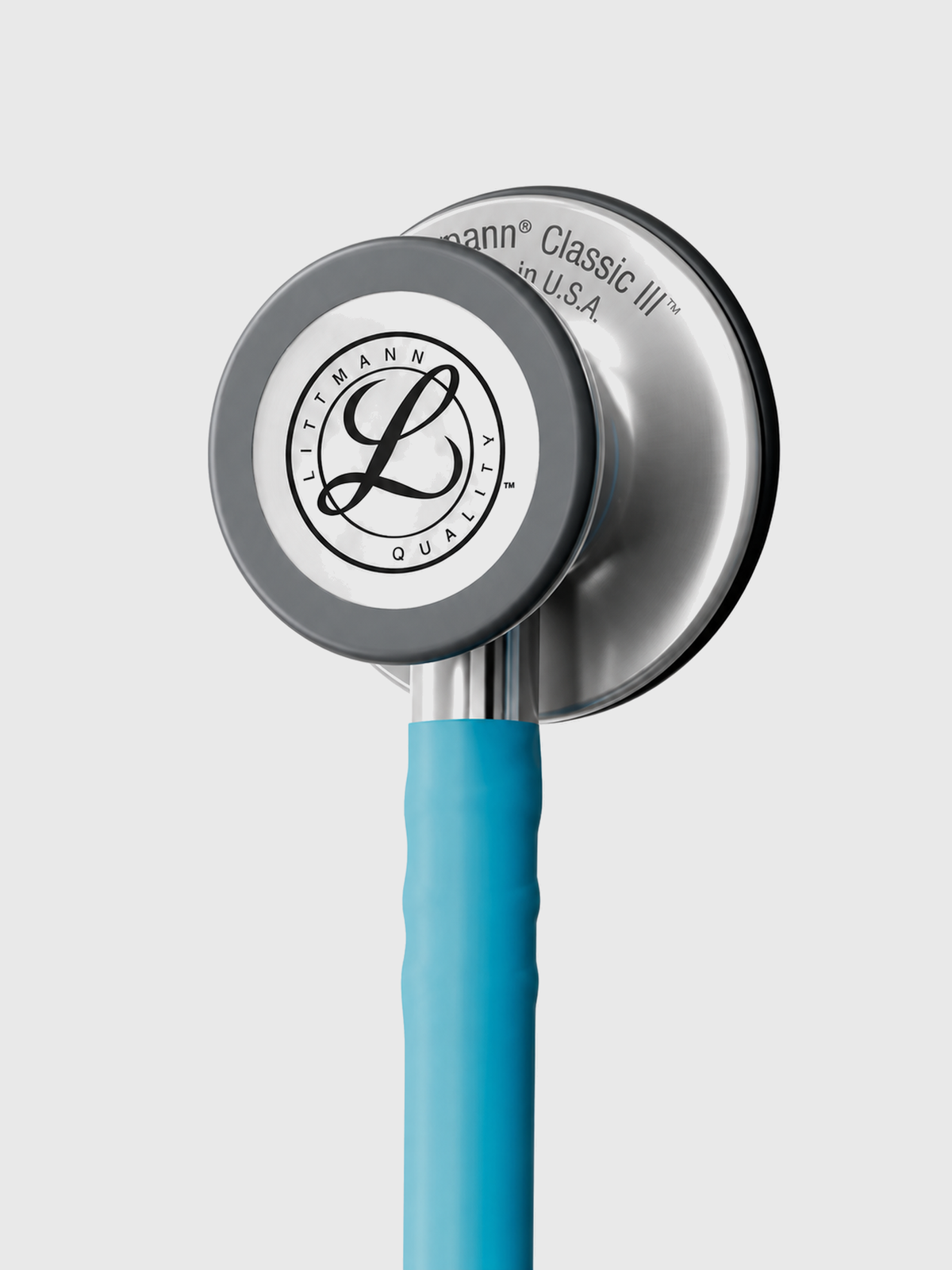 Classic III 5912C with Stainless Steel Finish Chestpiece and Marine Blue Satin-finish Tube