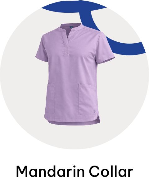 HH Mandarin Scrub Tops