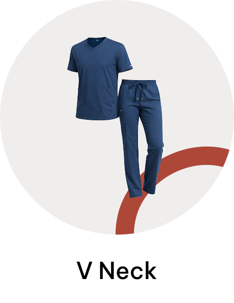 Scrubstory V Neck Men Scrub Set