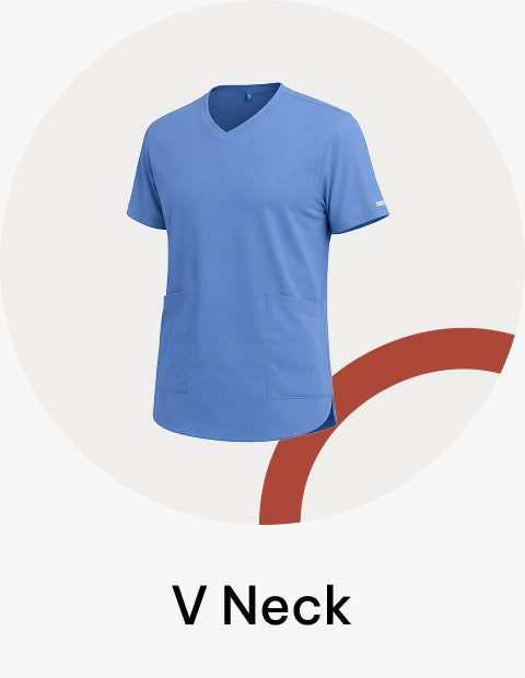 All SR V Neck Scrub Top