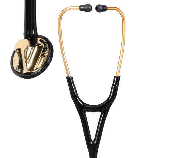 Master Cardiology 2175 with Brass Finish Chestpiece and Black Tube