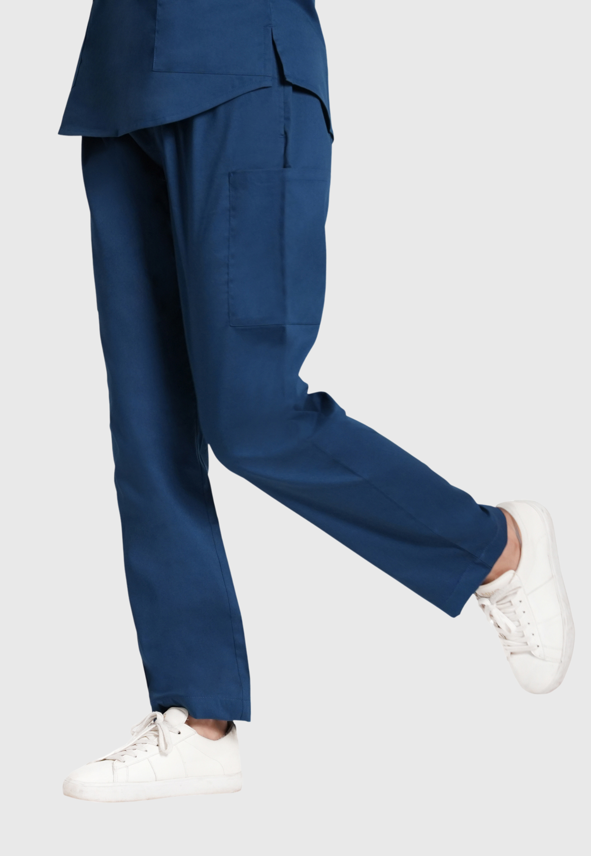 Scrub Pant - Women's Cotton 4 Pockets#color_Air Blue