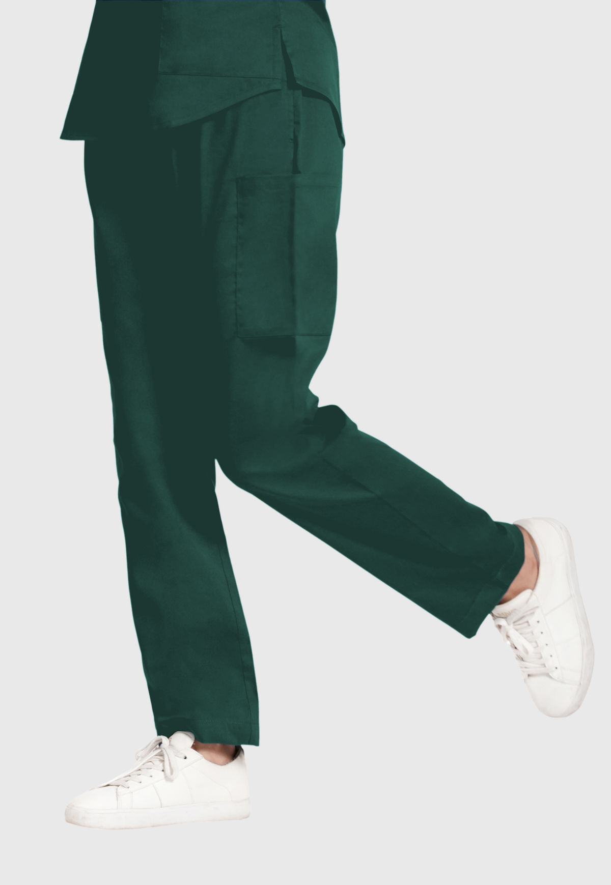 Scrub Pant - Women's Cotton 4 Pockets#color_Forest Green