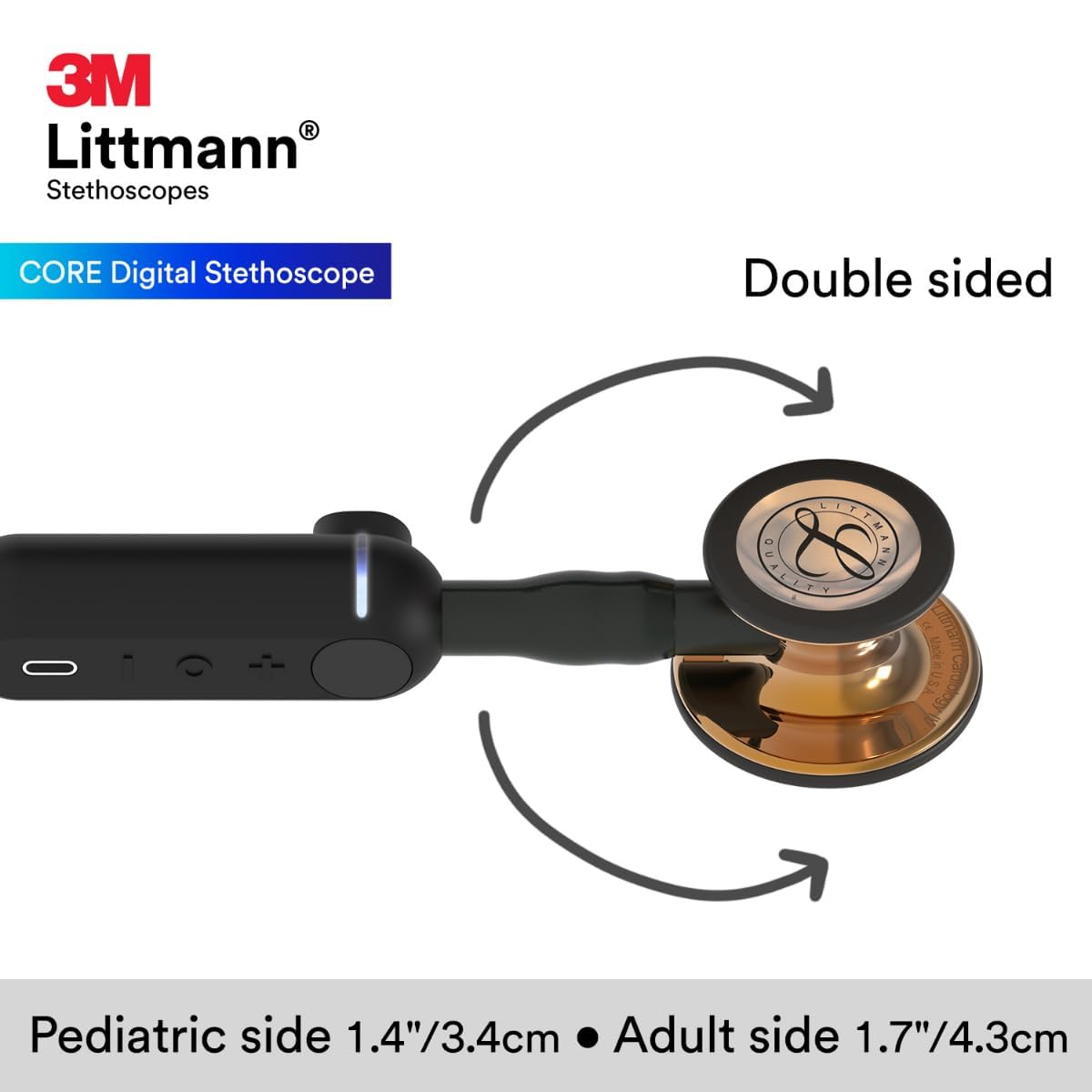 3M™ Littmann® CORE Digital Stethoscope
,8870,Copper Finish