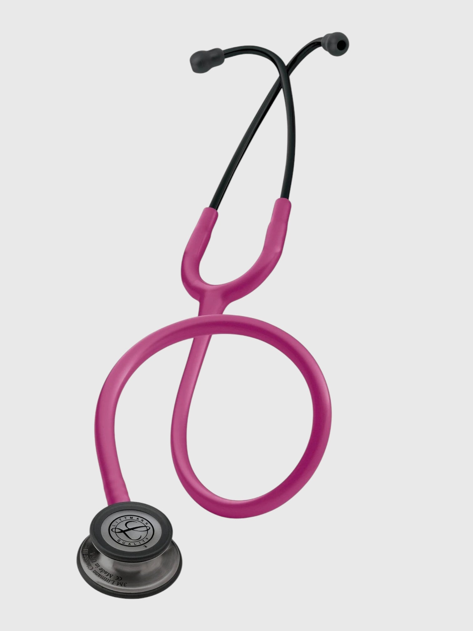 Classic III 5871 with Smoke Finish Chestpiece, Raspberry Tube and Black Stem