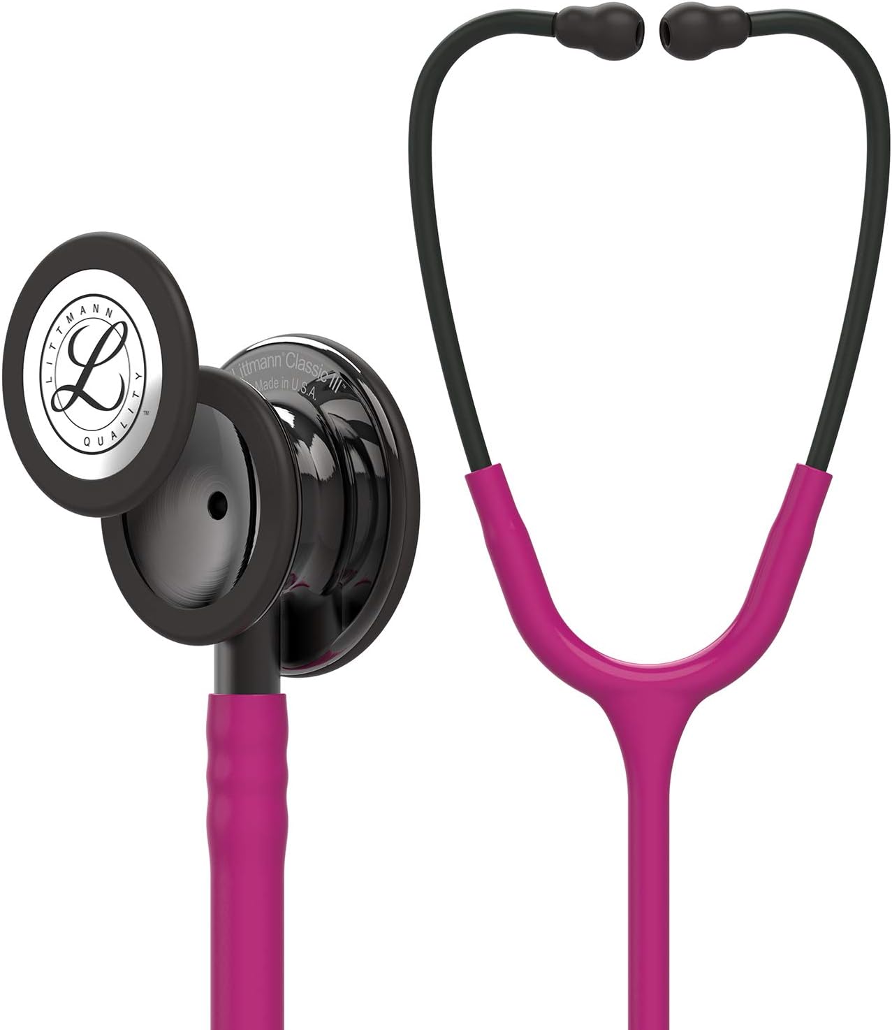 Classic III 5871 with Smoke Finish Chestpiece, Raspberry Tube and Black Stem