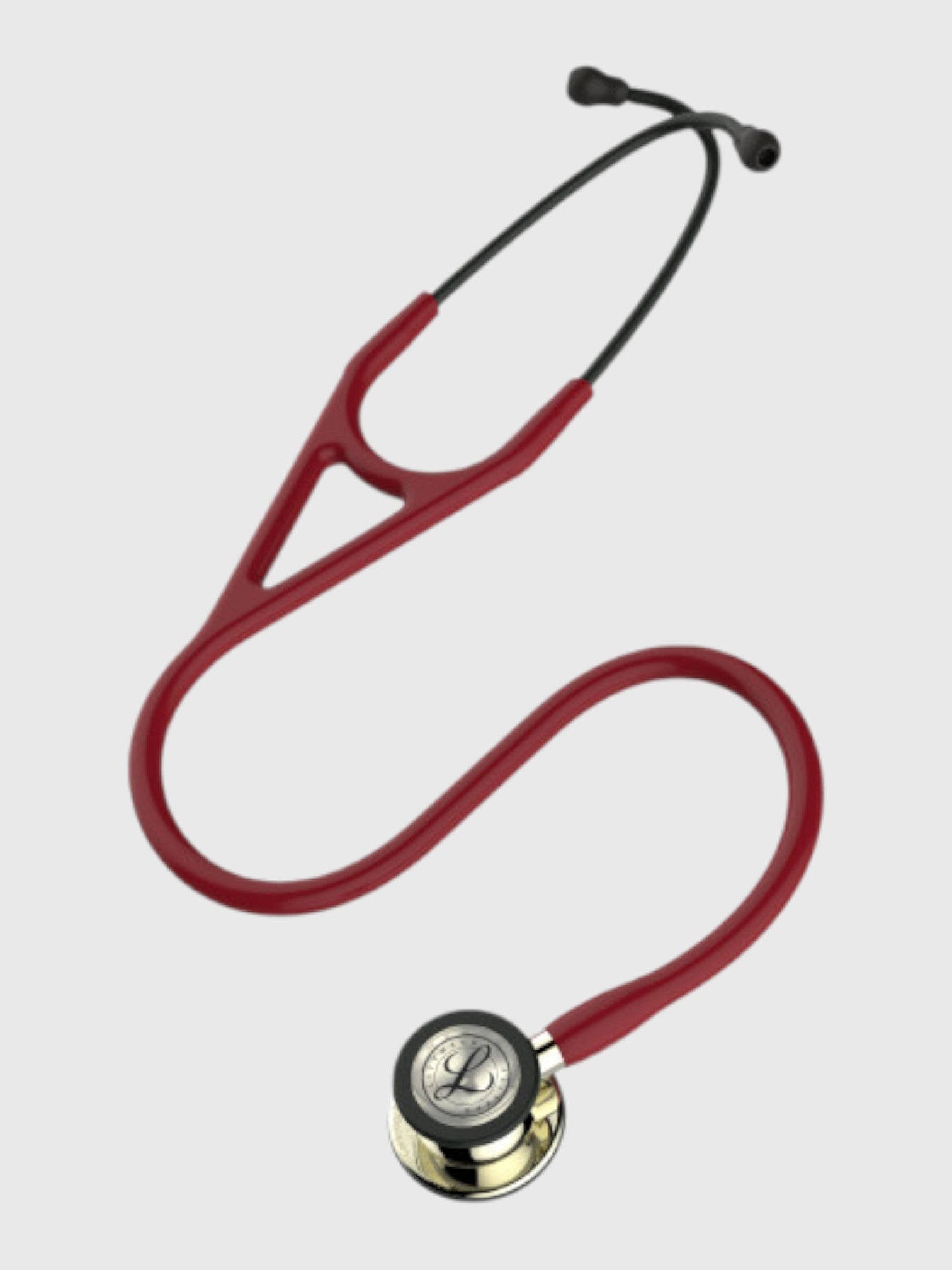 Cardiology IV 6176 with Champagne Finish Chestpiece and Burgundy Tube