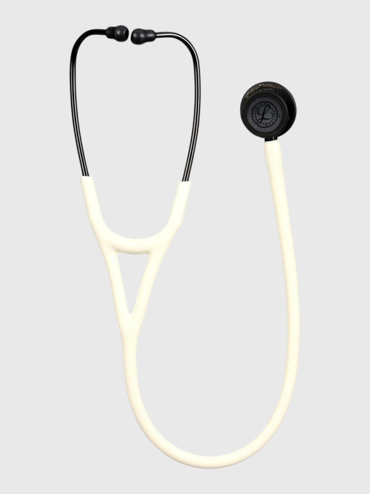 Cardiology IV 6186C with Black Finish Chestpeice and Satin Finish Tube