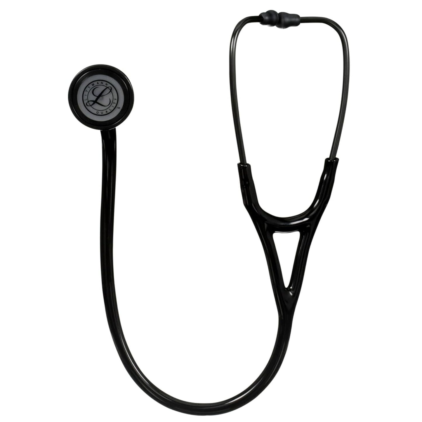 3M™ Littmann® Master Cardiology™ Stethoscope, Smoke-Finish Chestpiece, Black Tube, 27 in, 2176