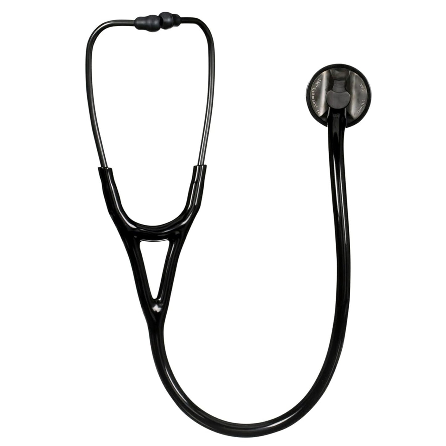 3M™ Littmann® Master Cardiology™ Stethoscope, Smoke-Finish Chestpiece, Black Tube, 27 in, 2176