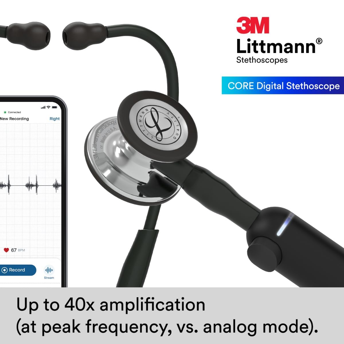 3M™ Littmann® CORE Digital Stethoscope
,8890,Mirror Finish