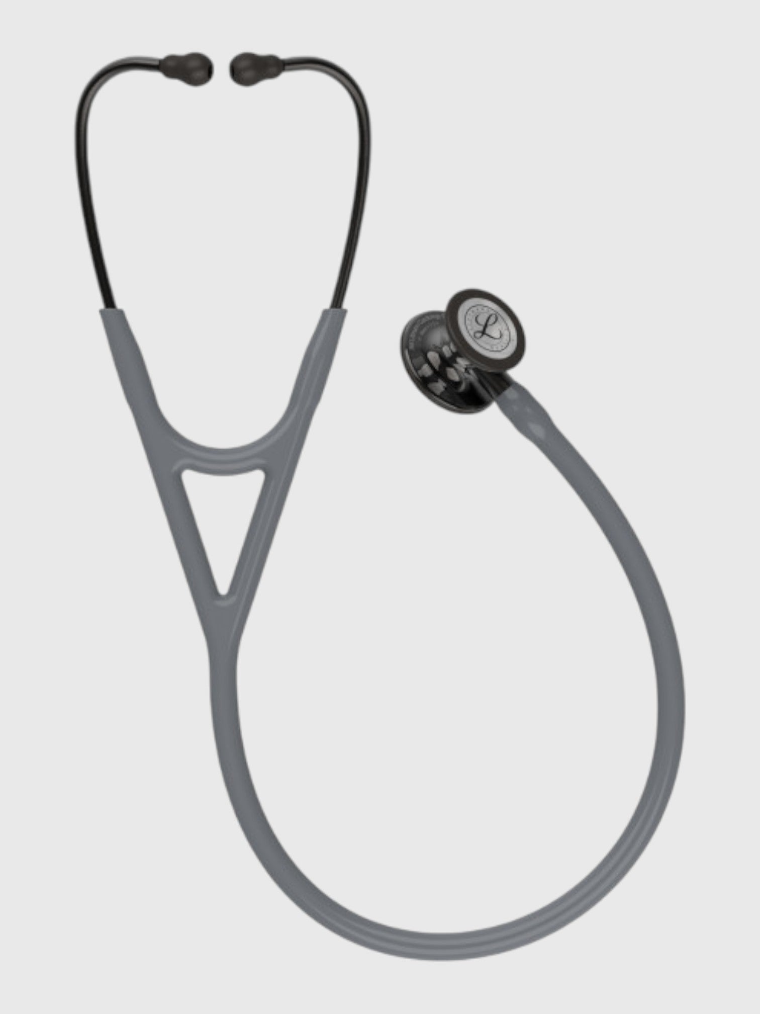 Cardiology IV 6238 with High Polish Smoke Finish Chestpiece, Grey Tube and Smoke Stem