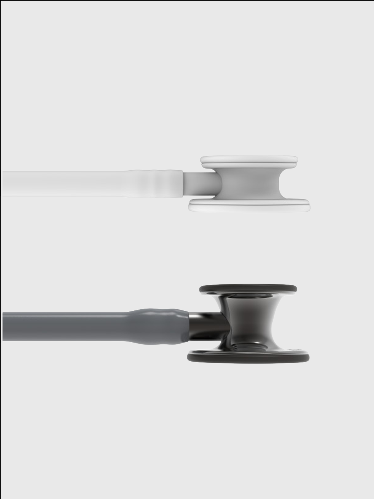 Cardiology IV 6238 with High Polish Smoke Finish Chestpiece, Grey Tube and Smoke Stem