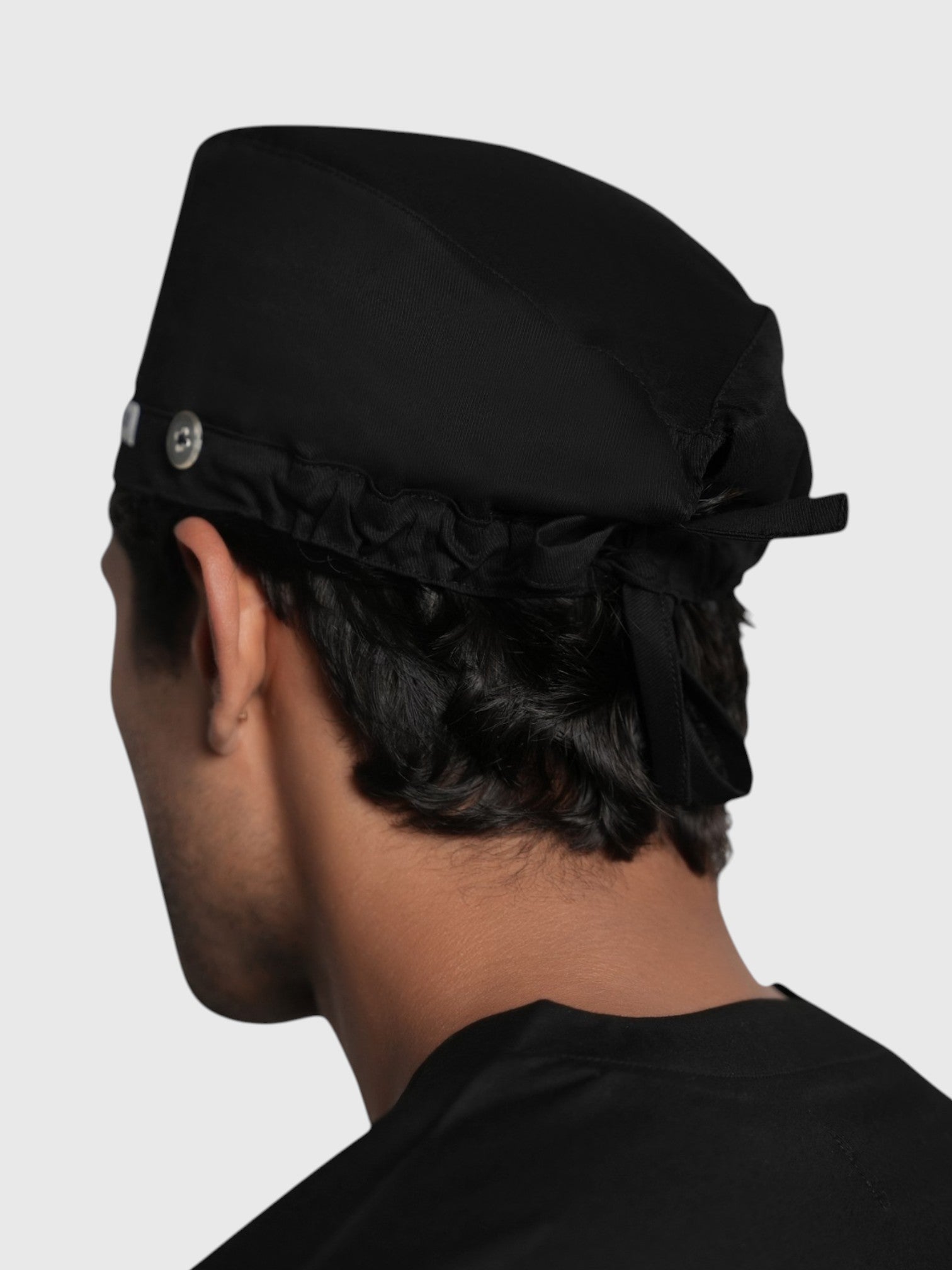 Halo Scrub Cap#Color_Black