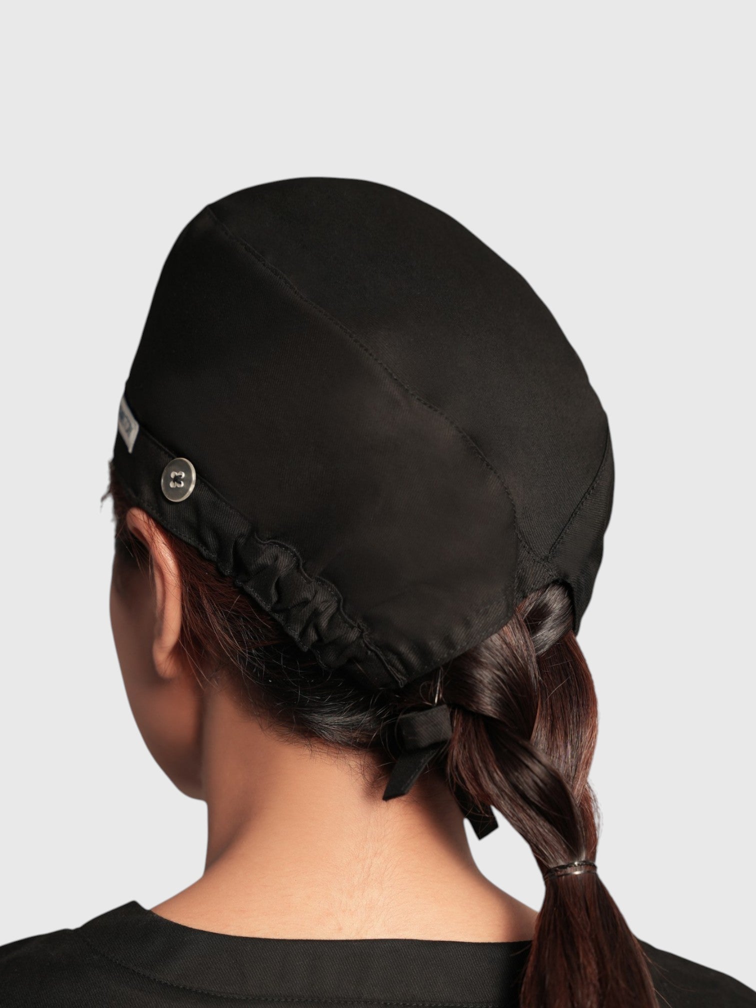 Halo Scrub Cap#Color_Black