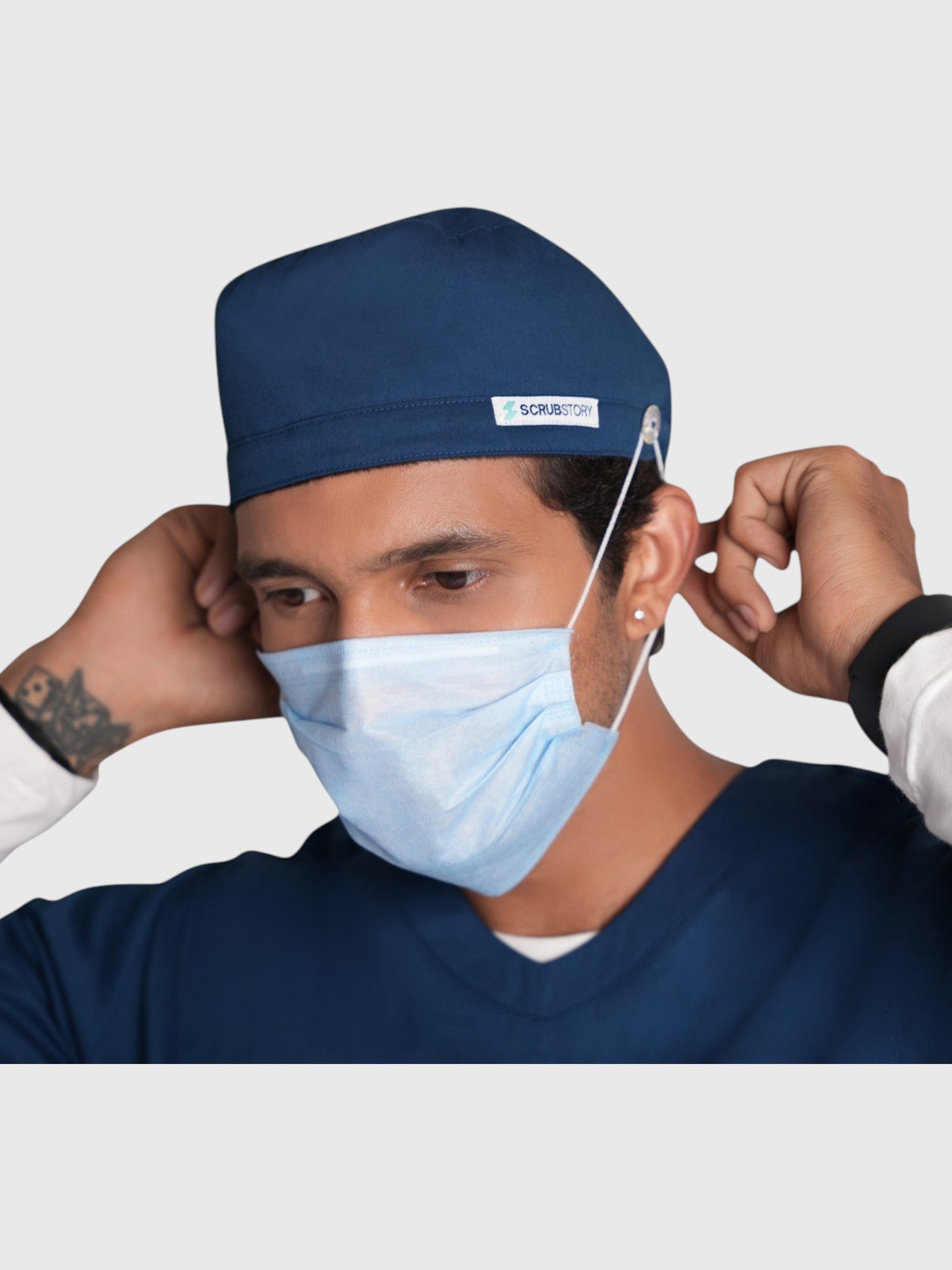 Halo Scrub Cap#Color_Air Blue