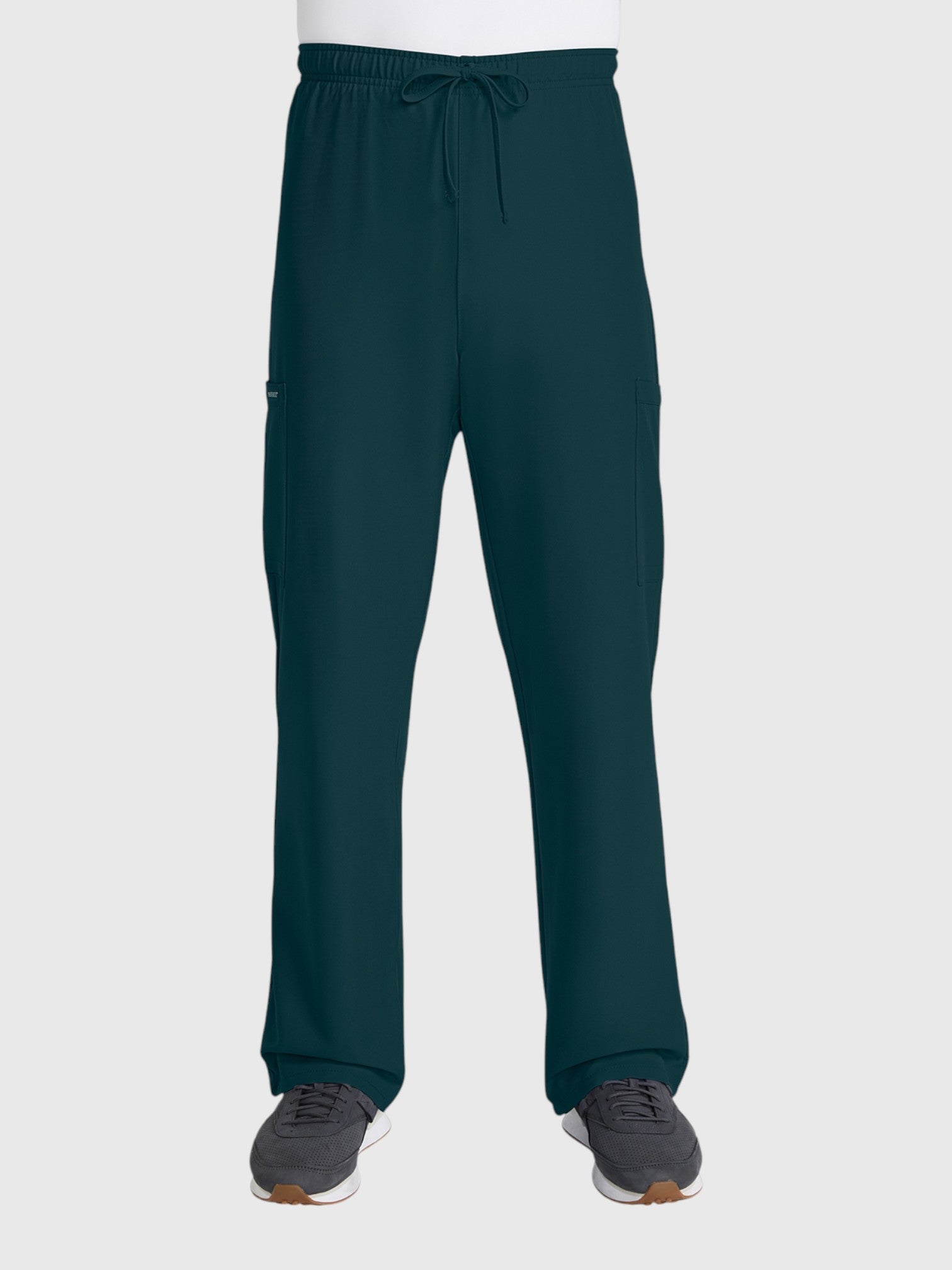 Straight Leg 3 Pocket Unisex Scrub Pant#Color_Caribbean Blue