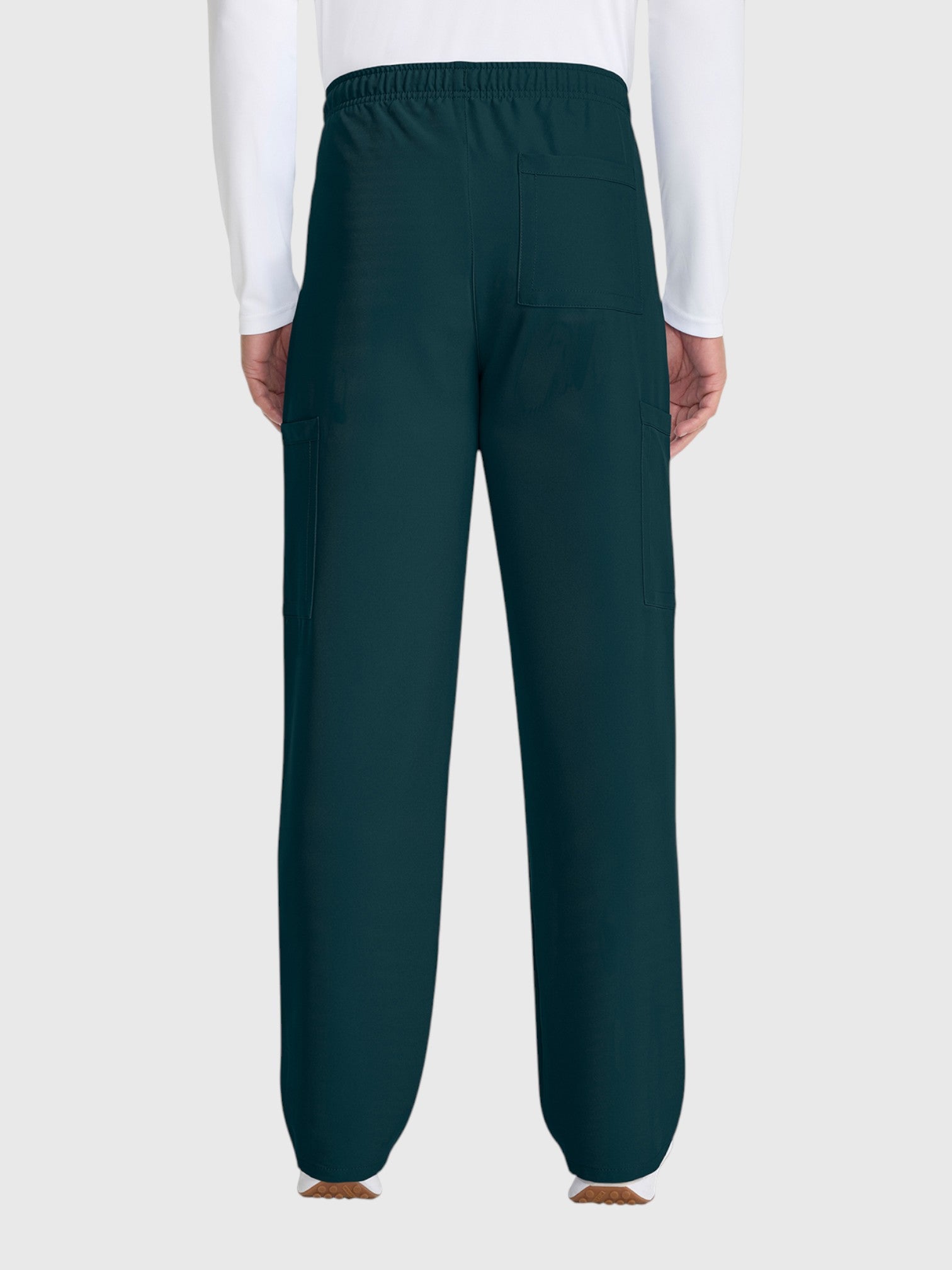 Straight Leg 3 Pocket Unisex Scrub Pant#Color_Caribbean Blue