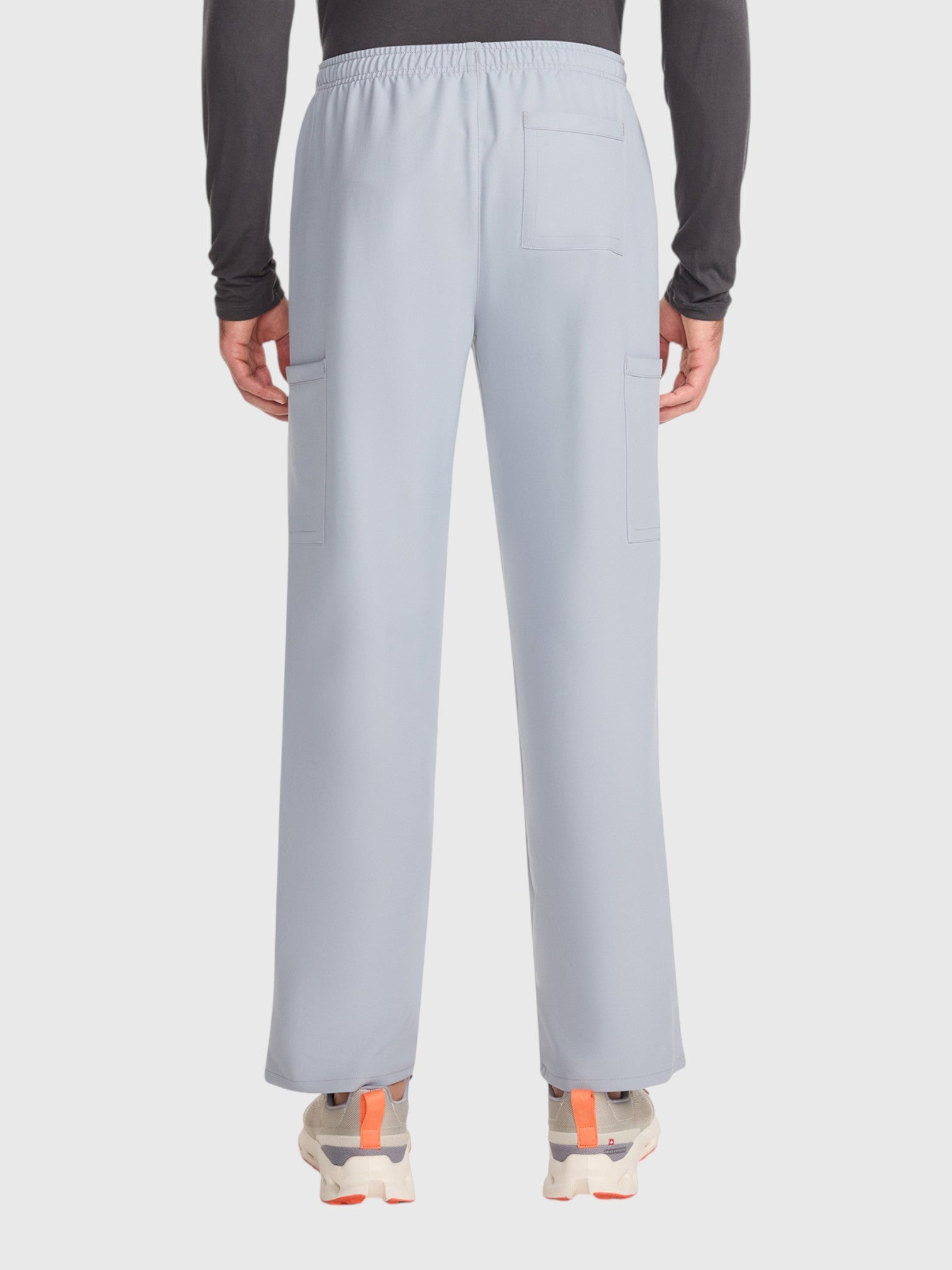 Straight Leg 3 Pocket Unisex Scrub Pant#Color_Grey