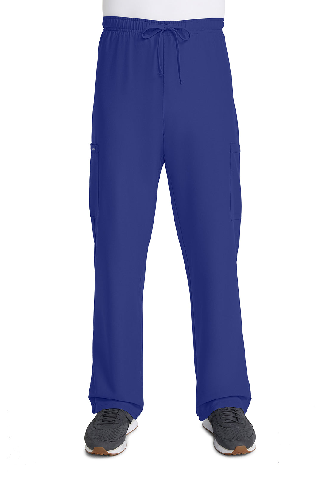 Straight Leg 3 Pocket Unisex Scrub Pant#color_Navy