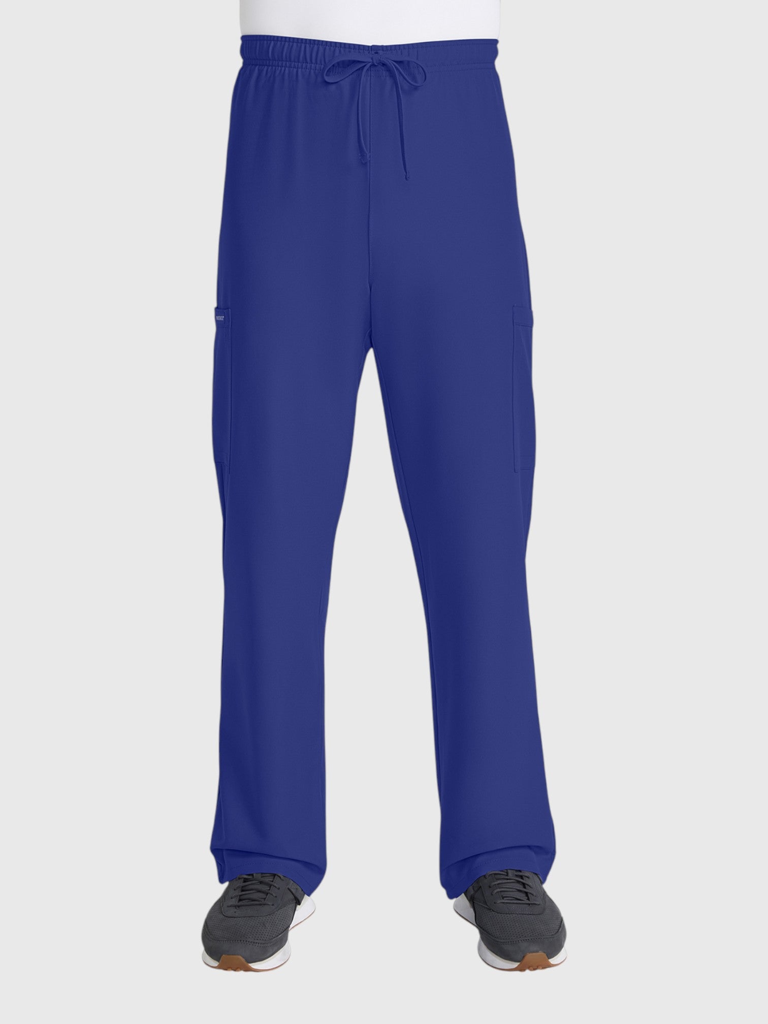 Straight Leg 3 Pocket Unisex Scrub Pant#Color_Navy Blue