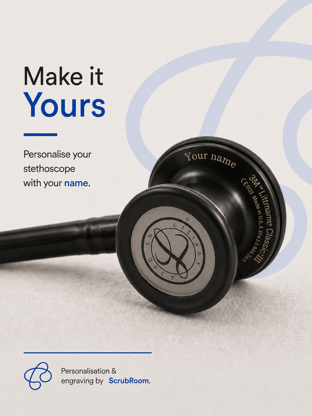 Classic III 5870 with Rainbow Finish Chestpiece, Black Tube and Stem
