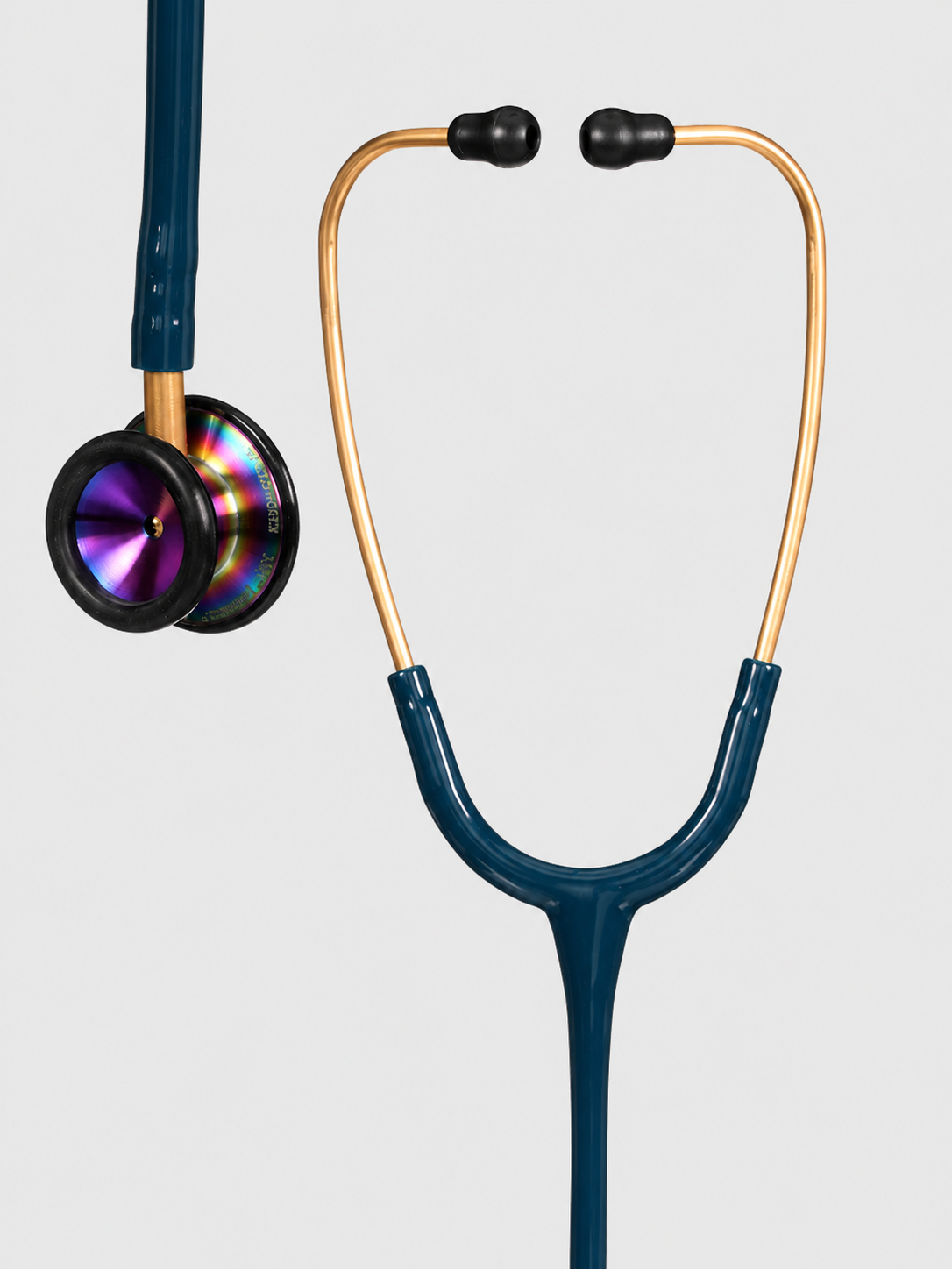 Classic II Pediatric 2153 with Rainbow Finish Chestpiece and Caribbean Blue Tube