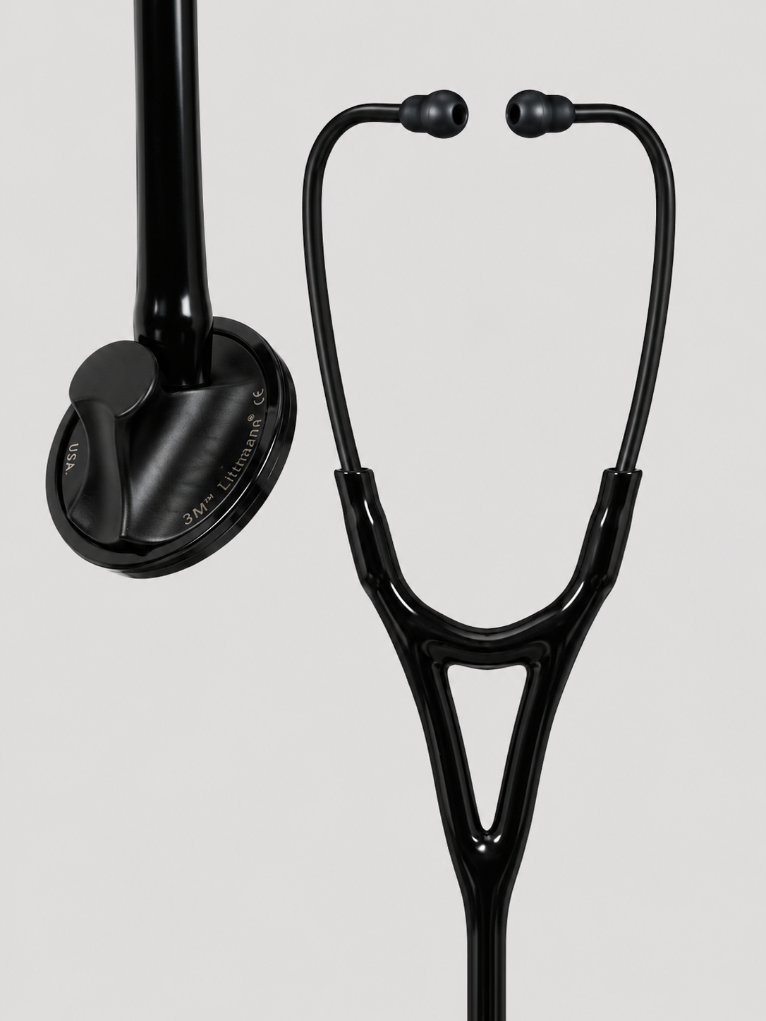 Master Cardiology 2161 with Black Finish Chestpiece and Black Tube